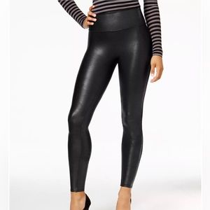 Spanx faux leather leggings